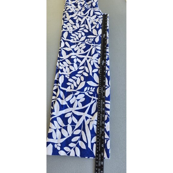 Calvin Klein Women's Dress Trouser Pants Linen Blend Size Small Pull on Comfort - Picture 7 of 10